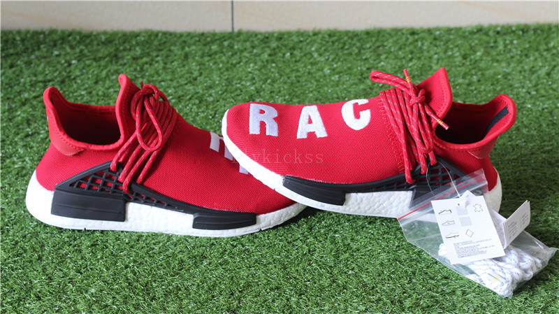 Original Pharrell x adidas NMD Human Race Red